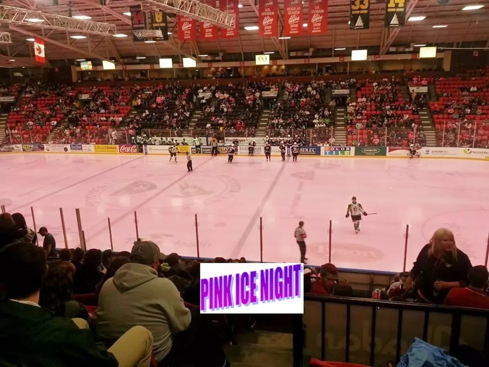 Watch the Tri-City Americans Skate on Pink Ice Friday Night