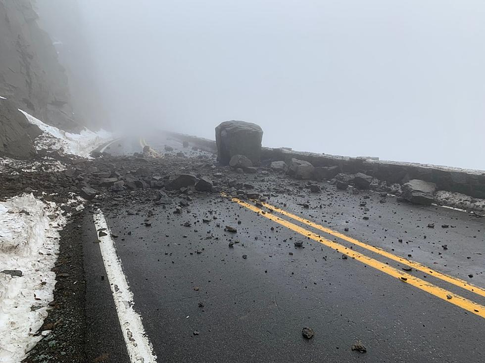 Breaking News: Chinook Pass Closed Due to Huge Rock Slide