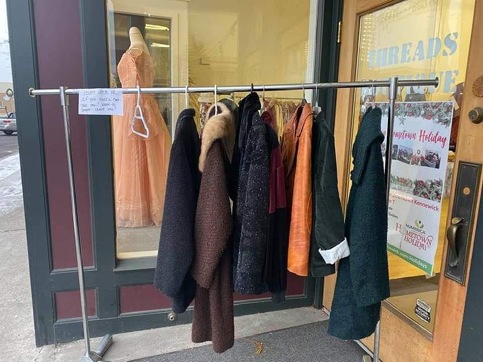 Local Consignment Store Gives Free Coats to Anyone in Need