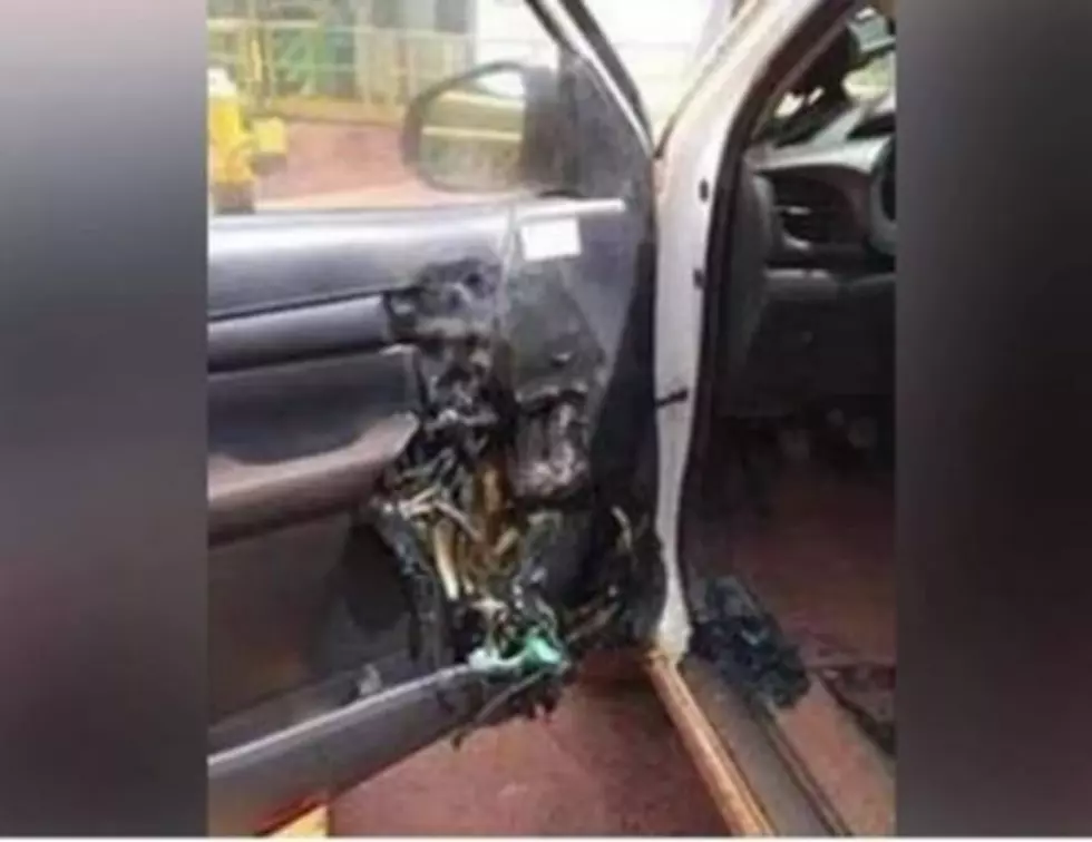 Beware of Hand Sanitizer Explosions in Your Vehicle [Photo]