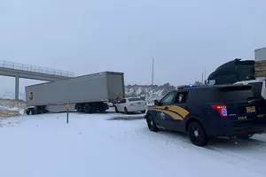I-84 Eastbound is Closed in Baker City at Exit 304 [PHOTO]