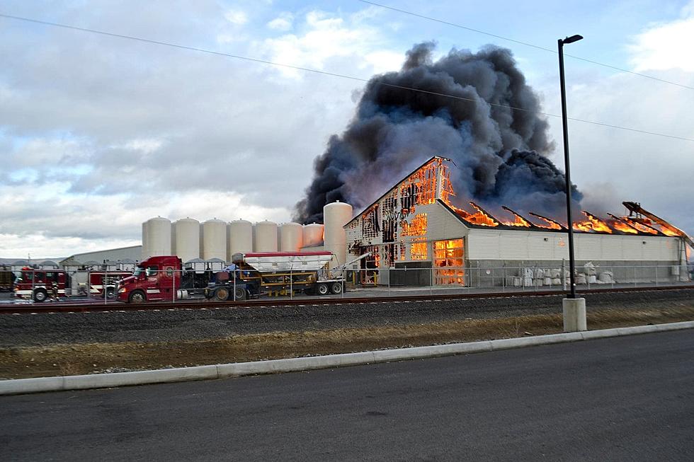 Evacuations Ordered in Sunnyside After Ag Plant Catches on Fire 