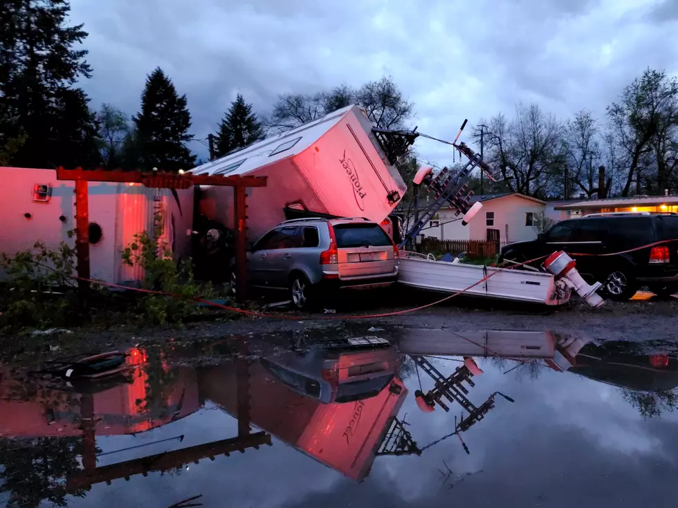NWS Confirms Two Tornadoes in Spokane, Damaging Several Homes & Vehicles [VIDEO]