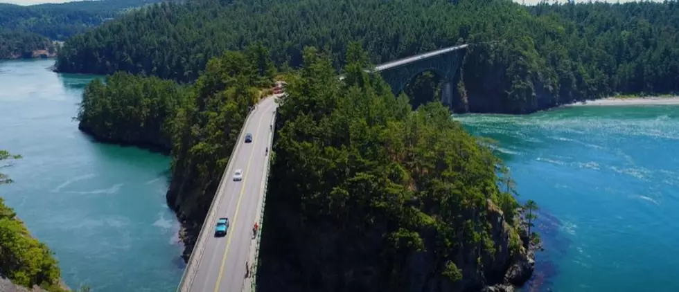 Outstanding Bridge Built Through an Island Is a Washington State Wonder