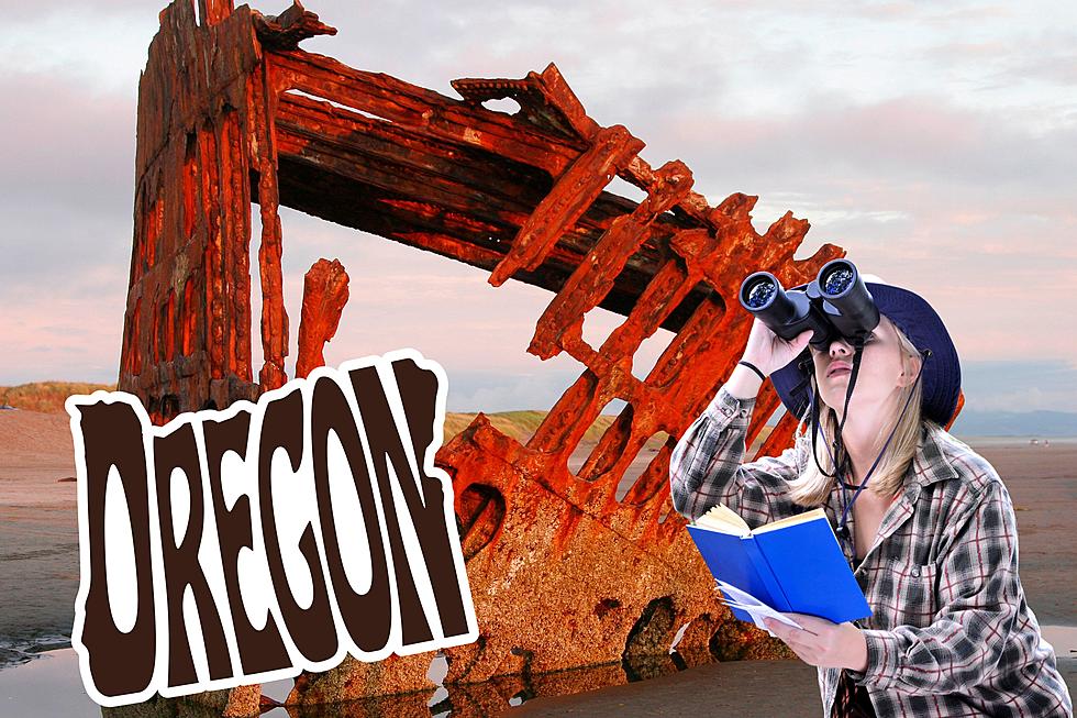 World Famous Oregon Coast Sunken Ship Is Now Exposed for All