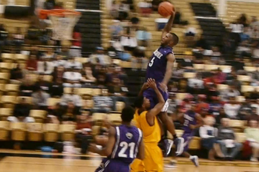 Watch Daniel Skinner of Jacksonville College Throw Down the Greatest In-Game Dunk Ever [VIDEO]