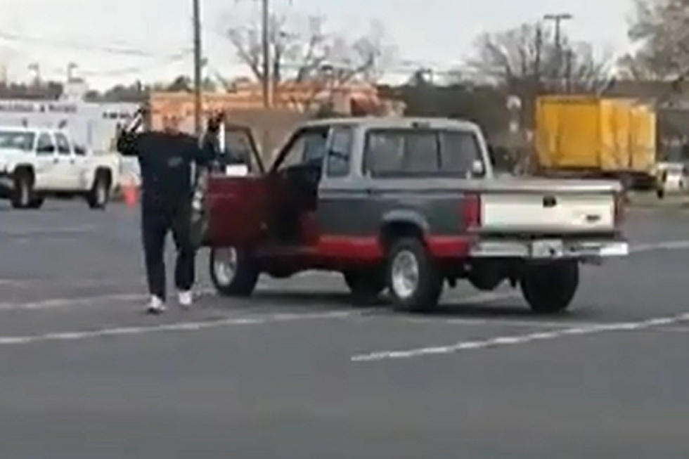 Kung Fu Grandpa Shows Off His Nunchuck Skills in a Grocery Store Parking Lot [VIDEO]