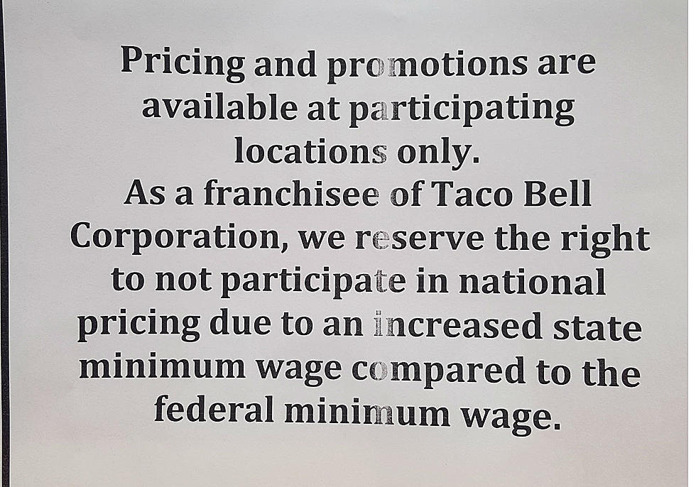 New Minimum Wage Did WHAT To Your Value Menu?