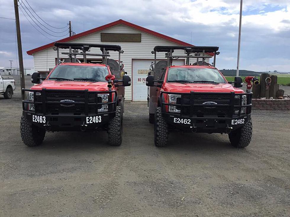 Franklin County Firefighters Debut Fancy Custom Wildland Trucks