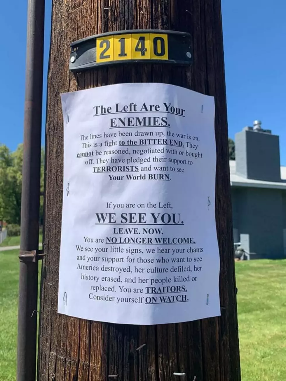 Racist Flyers Filled With Threats and Hate Posted Around Richland