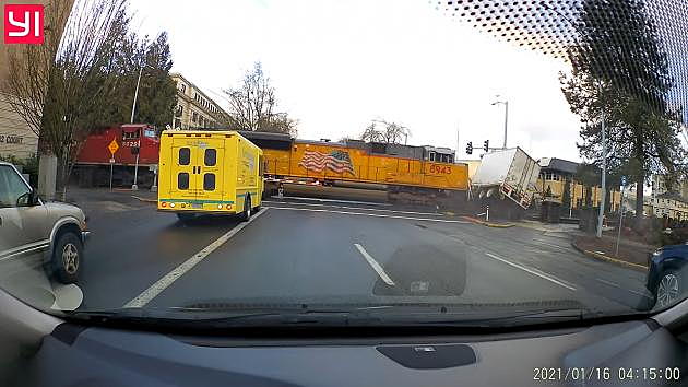Oregon Semi-Truck Gets Absolutely Destroyed by Massive Train in Wild Video
