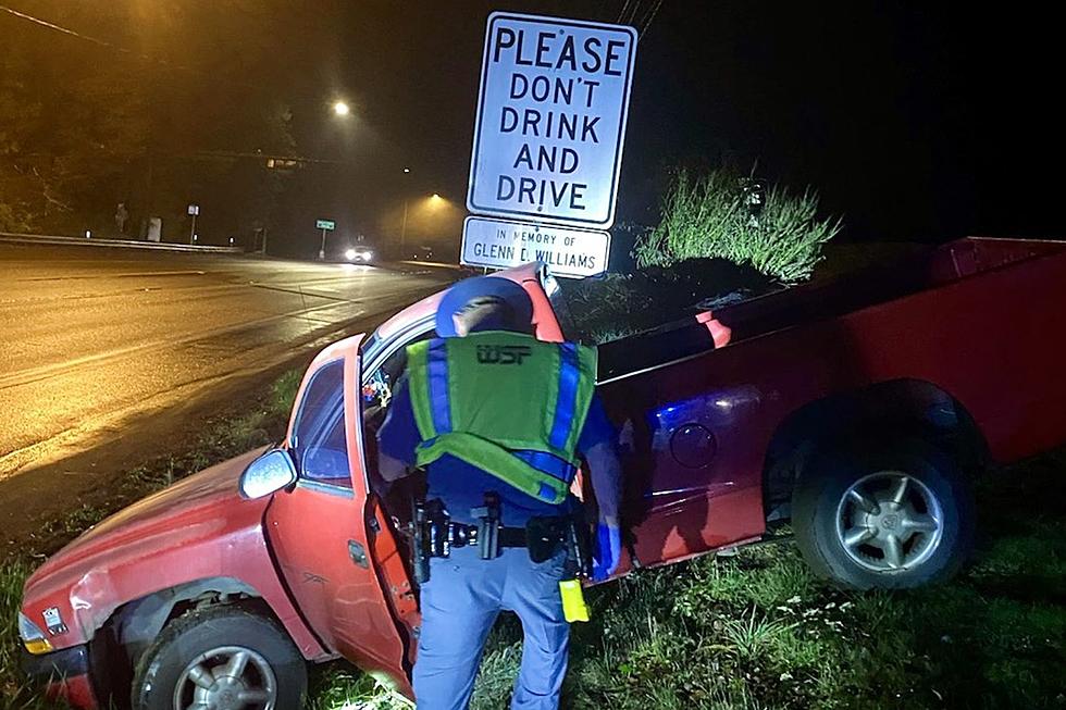 Washington Drunk Driver Crashes into “Don’t Drink & Drive” Sign