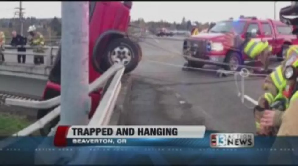 Oregon&#8217;s Dangling Driver Faces DUI Charges