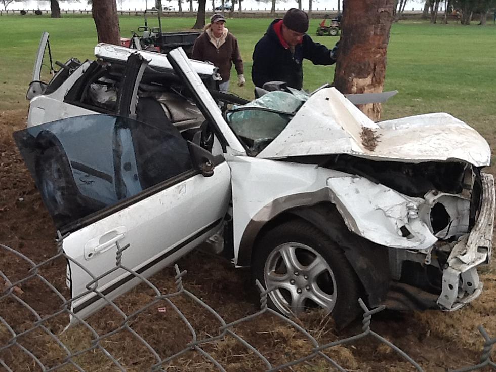 Kennewick Man Drifted Off 240 Smashing into Trees at Columbia Park Golf Course
