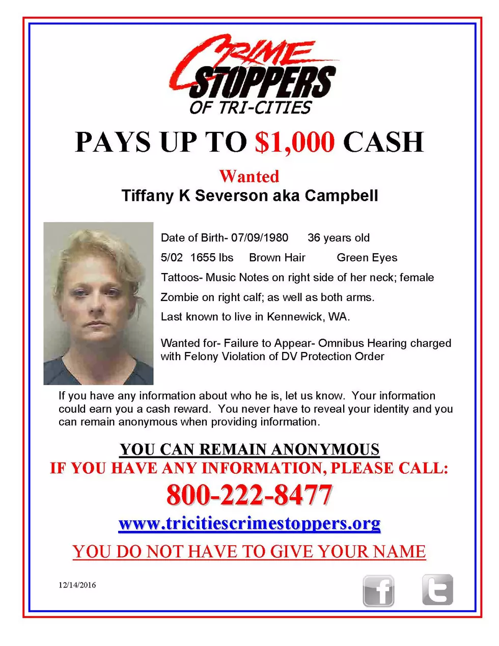 Make Some Holiday Cash, Help Turn In These Wanted Suspects