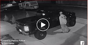New Video Of Car Prowler Released by Pasco Police-VIDEO