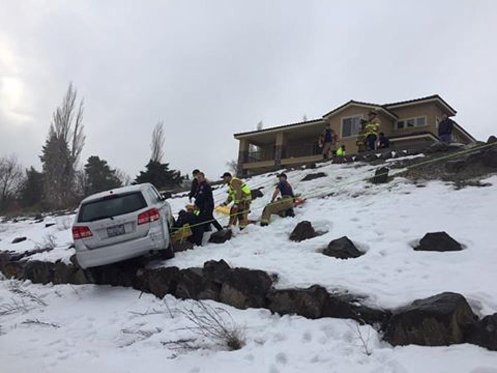 Richland Boy Trapped Under SUV, Vehicle Slid Down Icy Driveway [UPDATE]