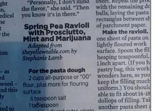 Spokane Newspaper Celebrates 420 Day With Pot Recipes, Classifieds