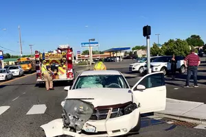 When Your Wife Becomes The News!  Car Crash in Kennewick