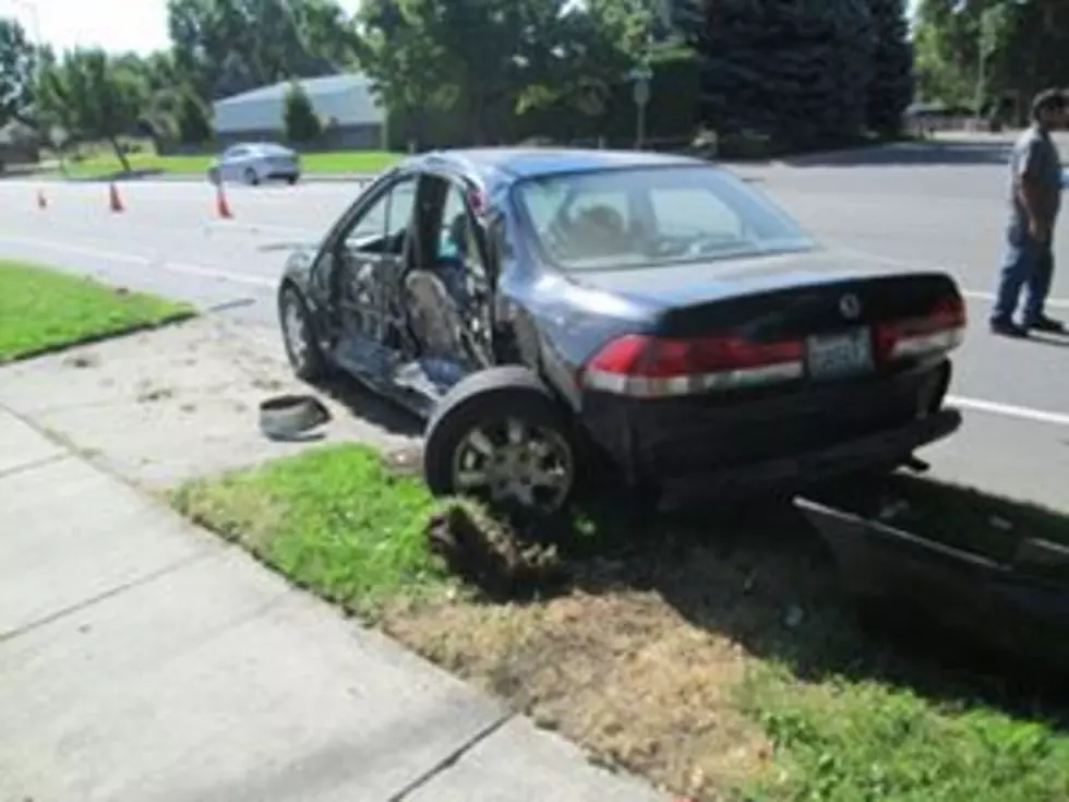 Drunk Driver Sideswipes Car, Takes Out Fence, Ruins Yard!