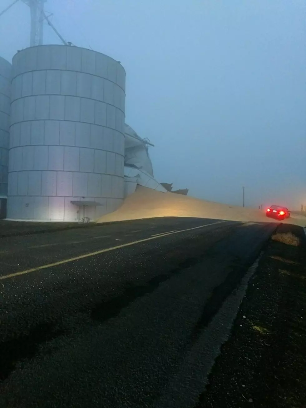 Huge Grain Elevator Collapse Causes ‘Grainslide’ Near Walla Walla