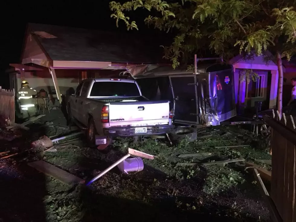 Drunk Assault Suspect Plows Truck Into Home While Fleeing Cops