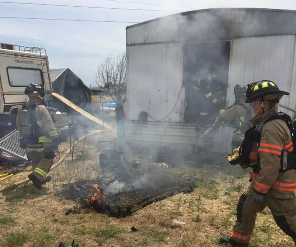 Child Playing With Lighter Triggers Fire, Destroys Mobile Home