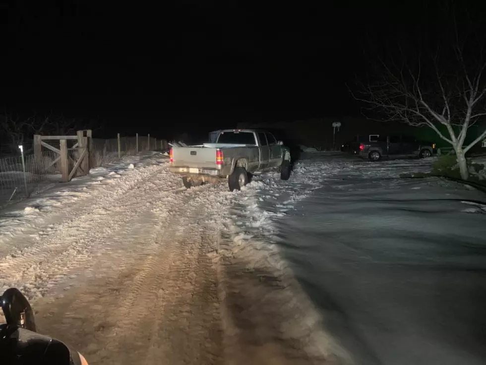 Truck Thieves Flee Deputies in Snow, Darkness, Vehicle Recovered
