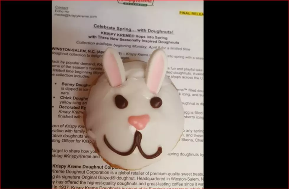 Some-Bunny Want a Fun Donut for Easter? Krispy Kreme
