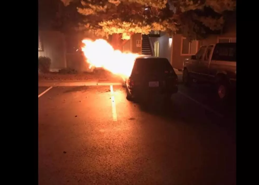 Cops Believe Car Fire is Arson