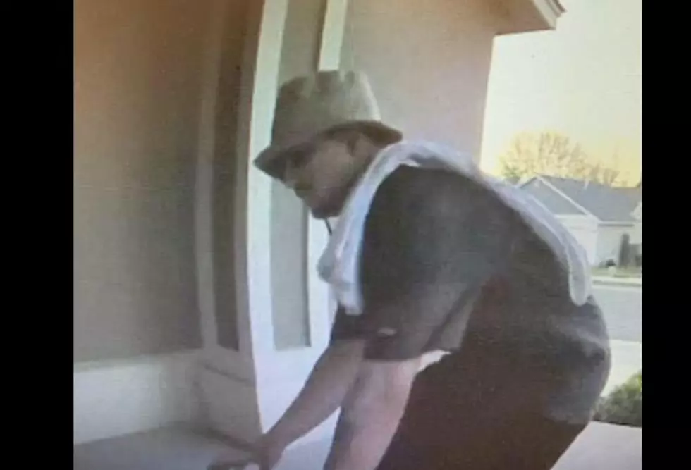 Help Police Catch This COVID Crook Porch Pirate