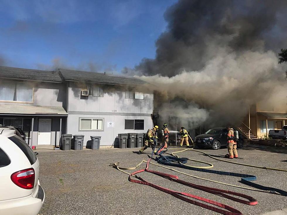 Apartment Damaged, Man Injured, in Kennewick Fire