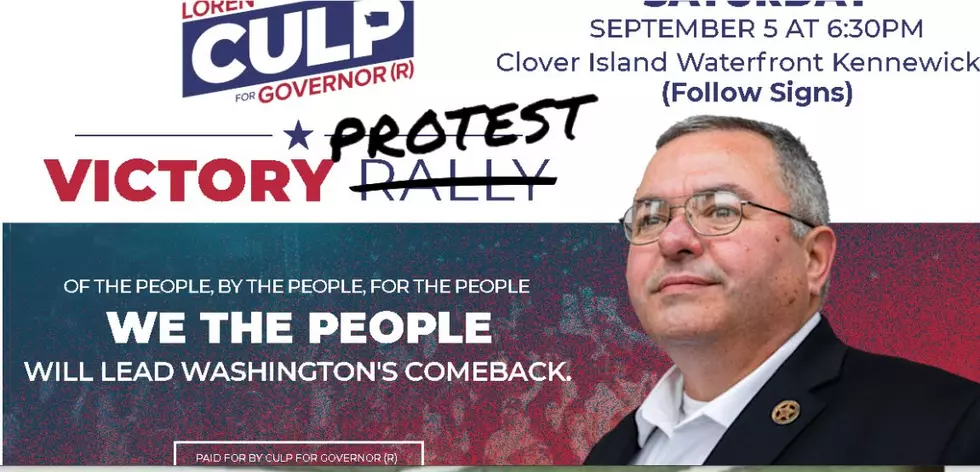 GOP Candidate Culp Coming to Tri-Cities Saturday–Victory Protest