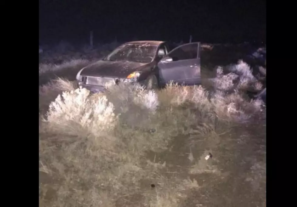 Driver Wearing Shorts (In THIS Weather?) Flees Red Mtn. Crash