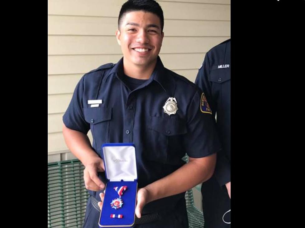 Former Tri-Tech Firefighting Student Honored for Saving Lives