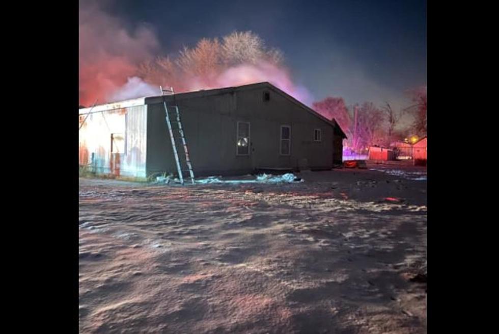 Residents Escape Housefire Near Finley as Flames Ate Through Roof
