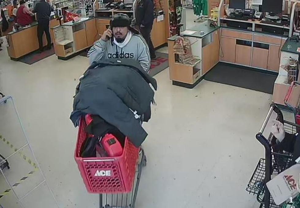 Suspect Strolls Out of Richland Store With Cart Full of Loot