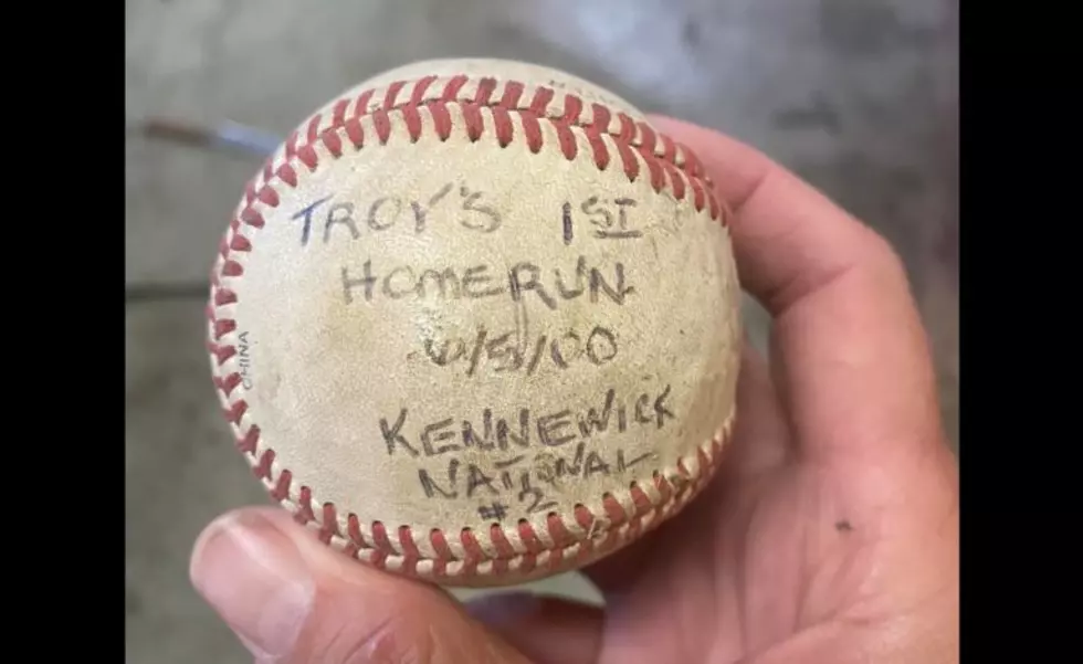 Mystery KN Youth Homerun Baseball from 2000…Who is Troy?