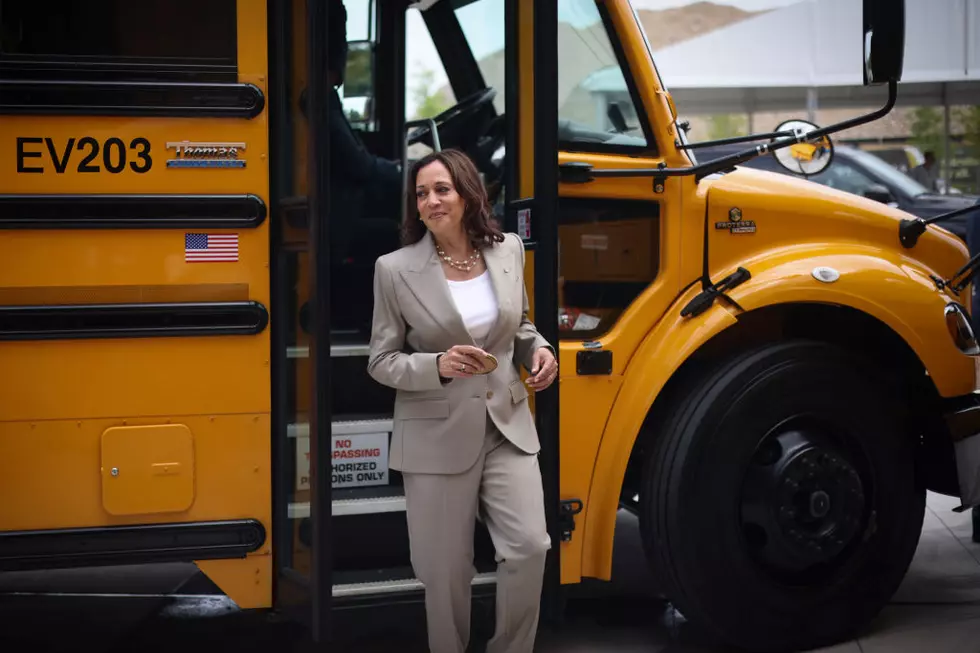 VP Harris Unviels Billion-Dollar EV School Bus Program-Seattle Visit