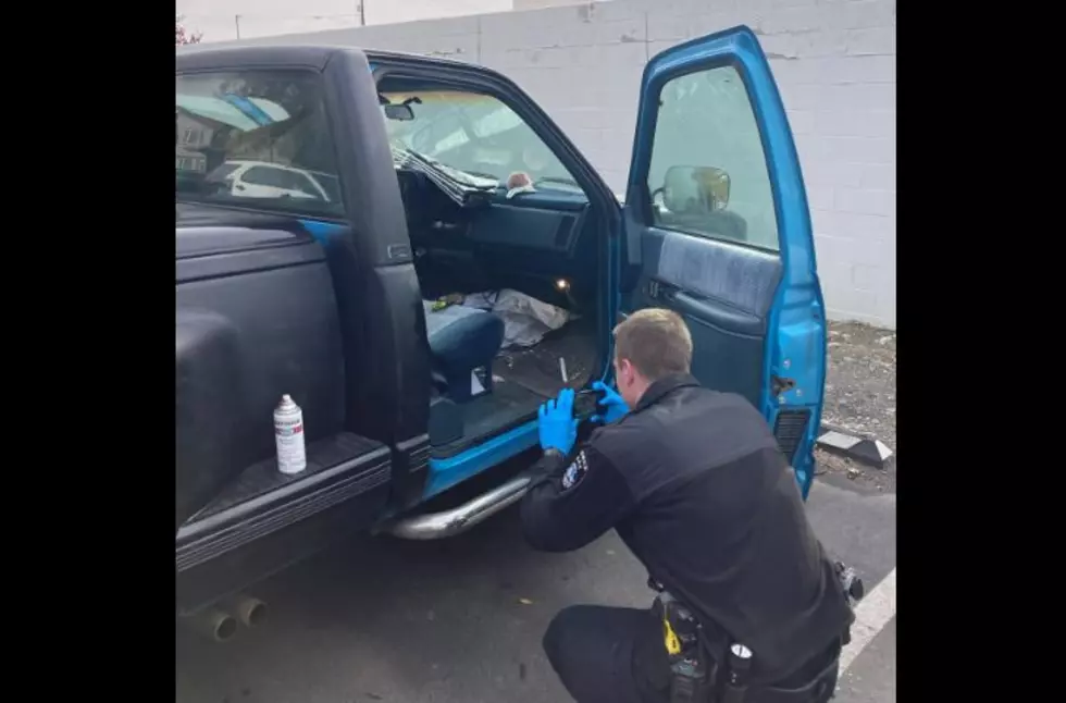 Truck Thief Busted While Spray-Painting Vehicle in Broad Daylight