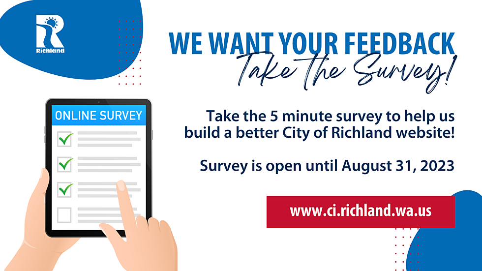 City of Richland Wants Input on New Website