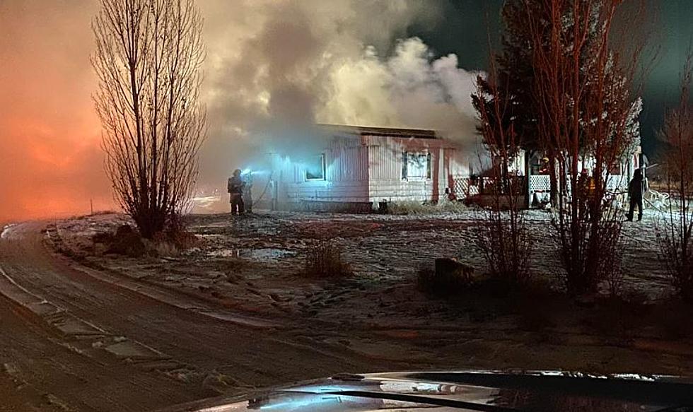 One Person Dead, Family Displaced in Grant County Housefire