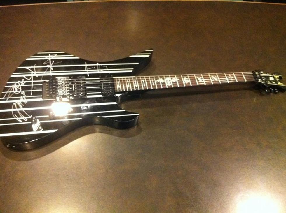 Win A Synyster Gates Schecter Guitar Autographed By All The Buried Alive Bands [CONTEST]
