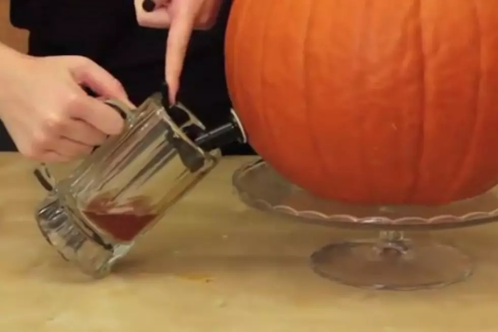 How To Turn A Pumpkin Into a Keg For Halloween