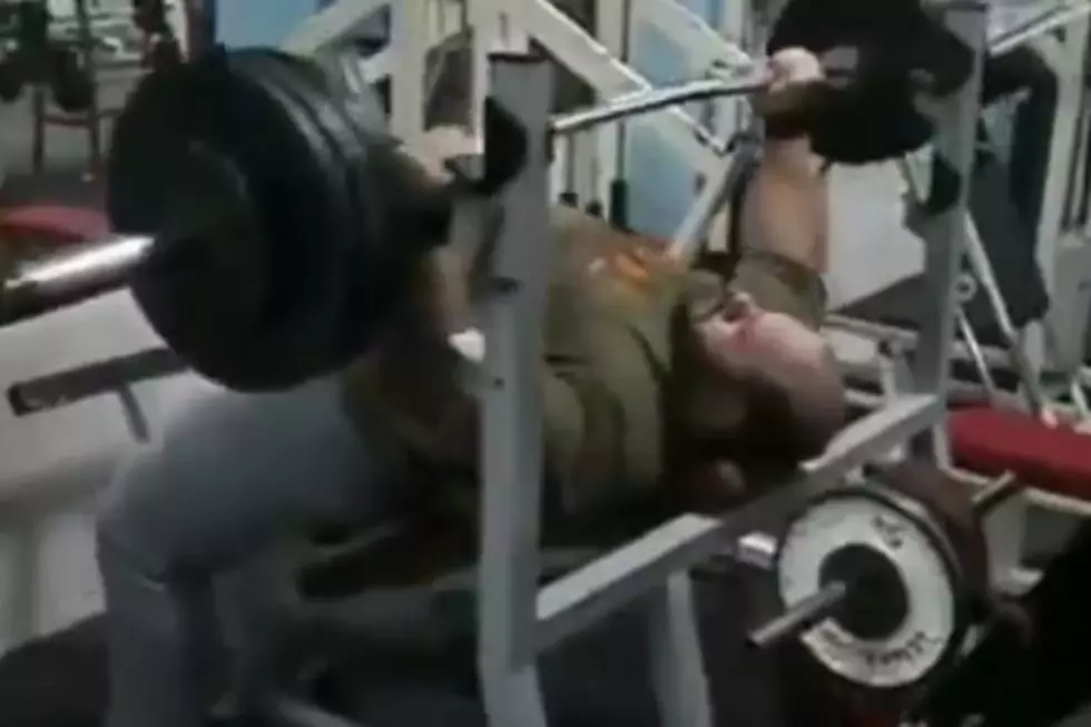 How To Bench Press If You Have A Beer Belly [VIDEO]