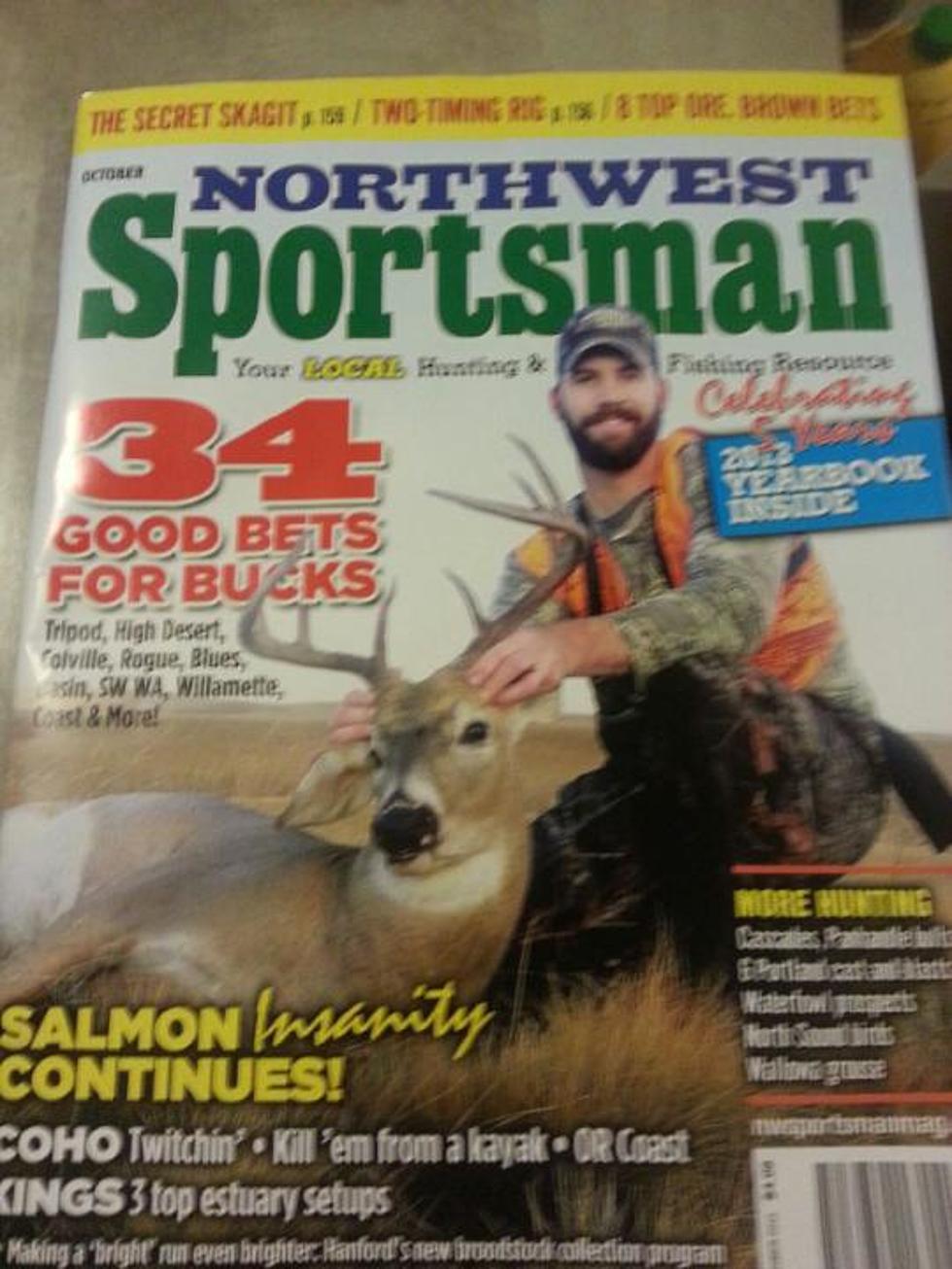 Dan Gabbard Of Selah Makes It on Cover Of Sportsman Magazine
