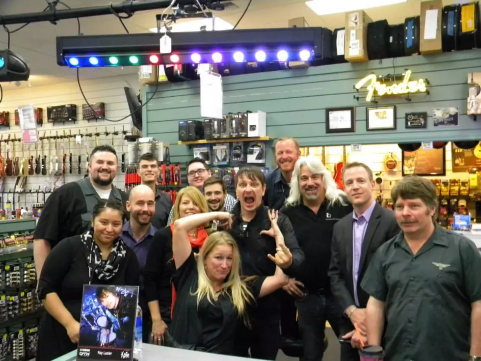 Ray Luzier From Korn At Ten Brown Music In Yakima – Photo’s
