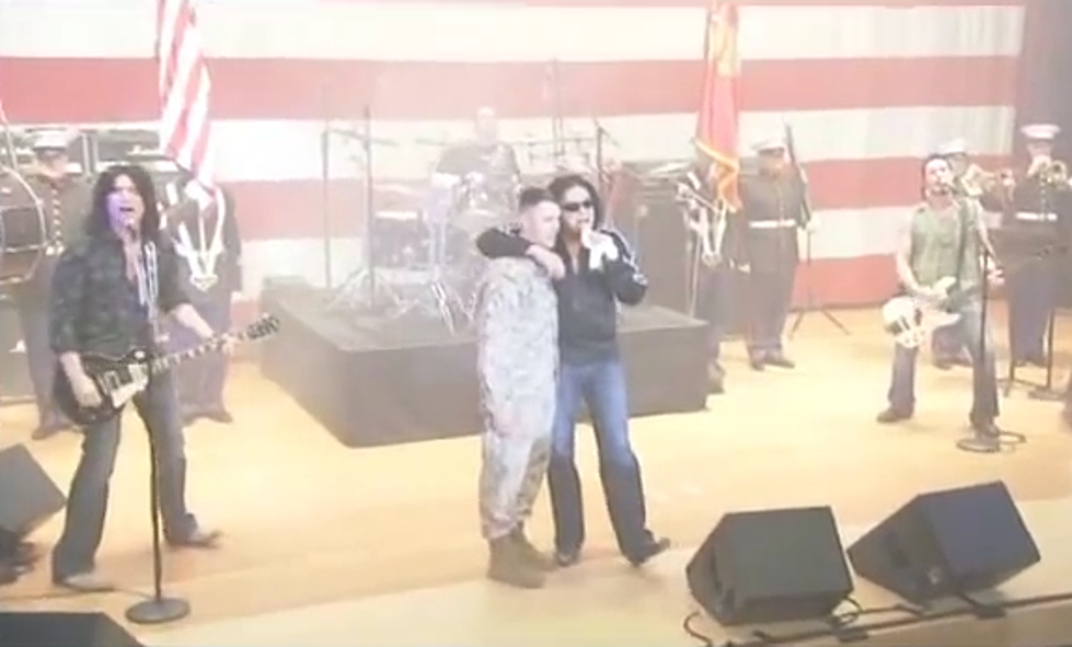 Gene Simmons of KISS Rocks Memorial Day With This Military Tribute  [VIDEO]