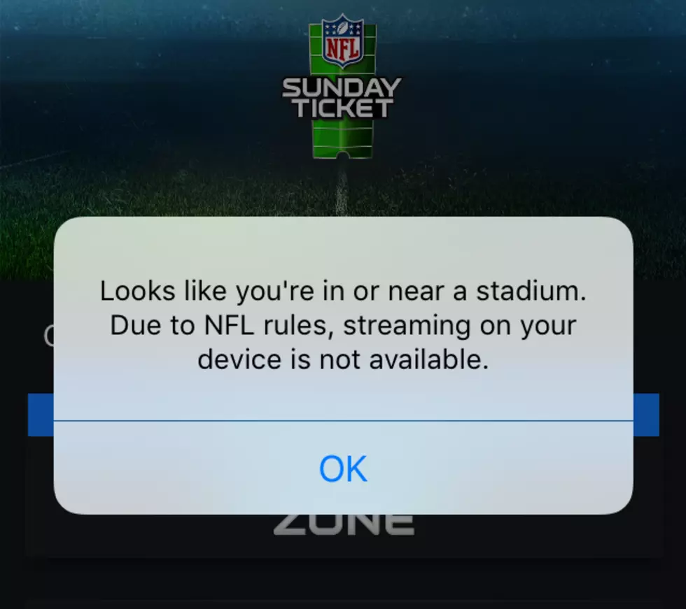 You Can’t Stream Games At NFL Stadiums