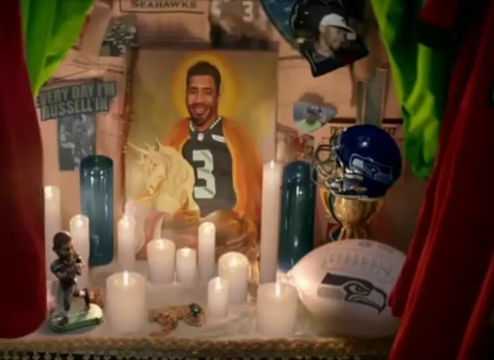 ICYMI: NFL Ad Uses Russell Wilson Shrine As Punchline  [VIDEO]